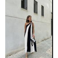 ÇİFT RENKLİ ELBİSE