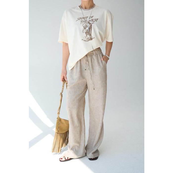 Dokuma Pantolon - Camel