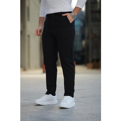 Erkek Beli Bağcıklı Jogger Pantolon
