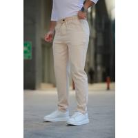 Erkek Beli Bağcıklı Jogger Pantolon