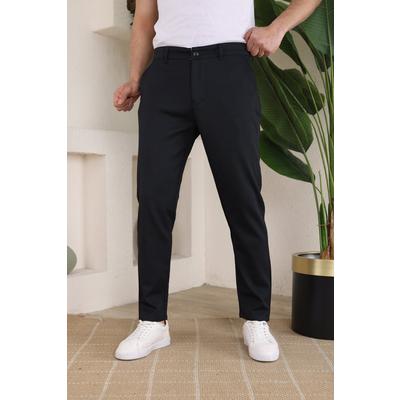 Erkek Casual Slim Fit Cord Desenli Kumaş Pantolon