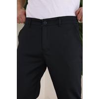 Erkek Casual Slim Fit Cord Desenli Kumaş Pantolon