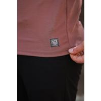 Erkek Ince çizgi Dokulu Kısa Kollu T-shirt