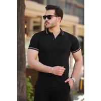 Erkek Yakalı Kısa Kollu T-shirt