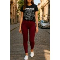 Gabardin Kumaş Yüksek Bel Pantolon 90cm Bel 38cm