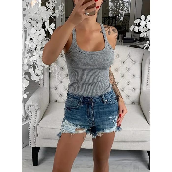 Kadın Askılı Kaşkorse Basic Bluz