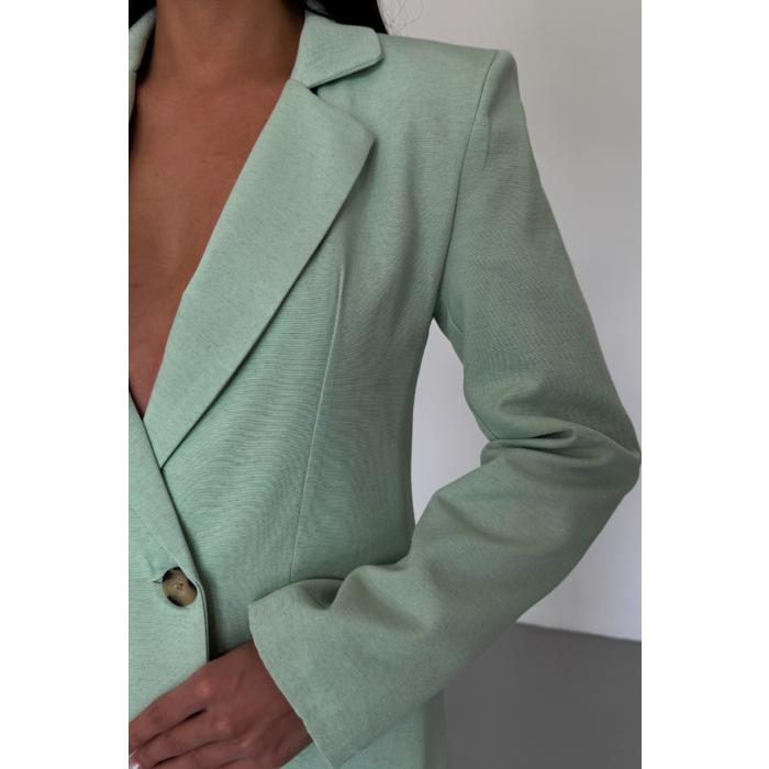 KETEN CEKET - PANTOLON TAKIM - Mint