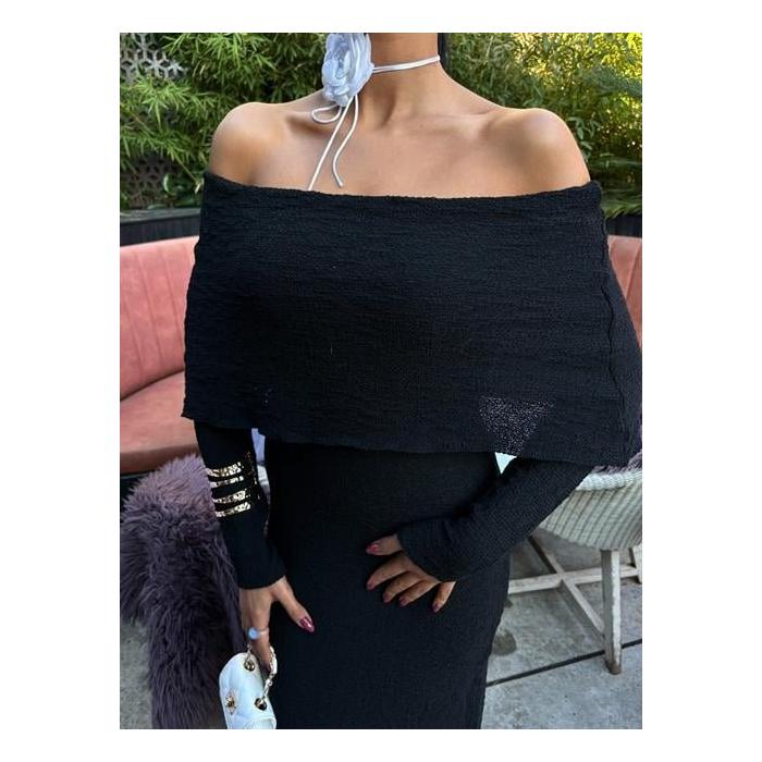 Madonna Yaka Premimum Elbise 2828