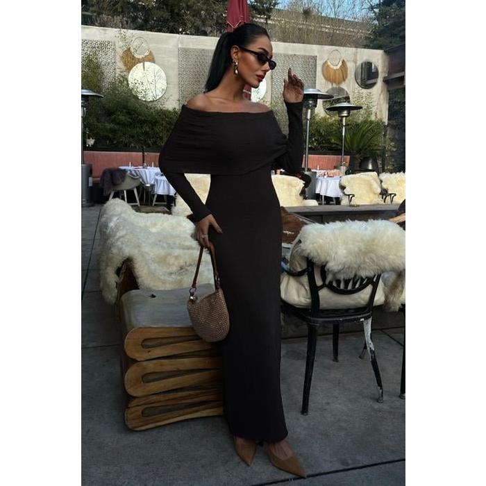Madonna Yaka Premimum Elbise 2828