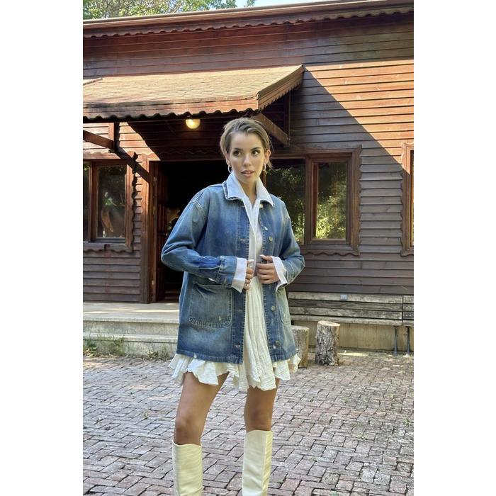 Mavi Vintage Kot Ceket