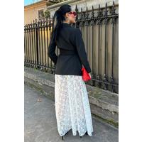 Maxi Dantel Etek 4047