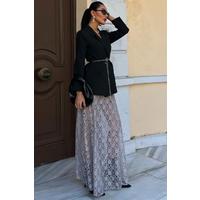 Maxi Dantel Etek 4047