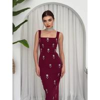 Ners Taş Detaylı Elbise