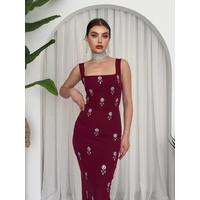 Ners Taş Detaylı Elbise