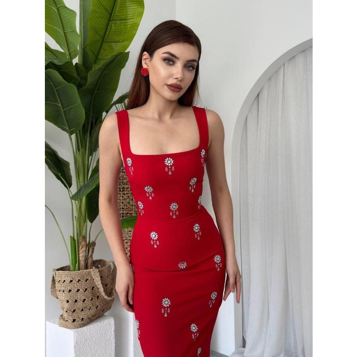 Ners Taş Detaylı Elbise