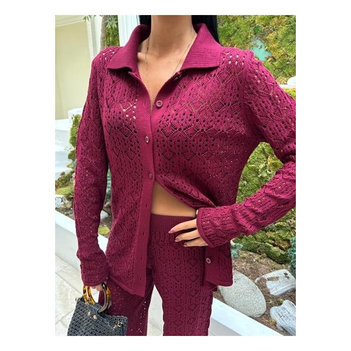Odette Ajurlu Triko Pantolon Takım 9934
