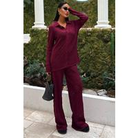 Odette Ajurlu Triko Pantolon Takım 9934