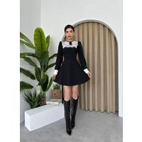 Parma Uzun Kollu Mini Boy Elbise