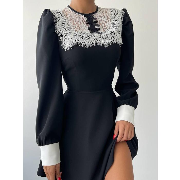Parma Uzun Kollu Mini Boy Elbise