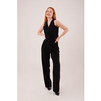 Premium Model Oturtmalı Siyah Pantolon