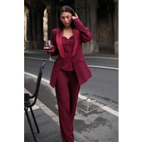 Saten Detaylı Büstiyer Pantolon Takım 10024