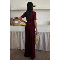Triko Bluz Pantolon İkili Takım 10084-025