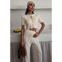 Triko Bluz Pantolon İkili Takım 10084-025