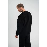 Uzun Kol Bisiklet Yaka Basic SweatShirt - Siyah