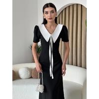 Zerra Yaka Kurdale Detay Elbise