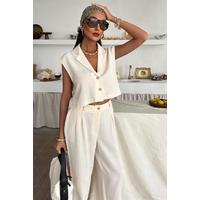 Zoe Crop Yelek Takım 9744-08